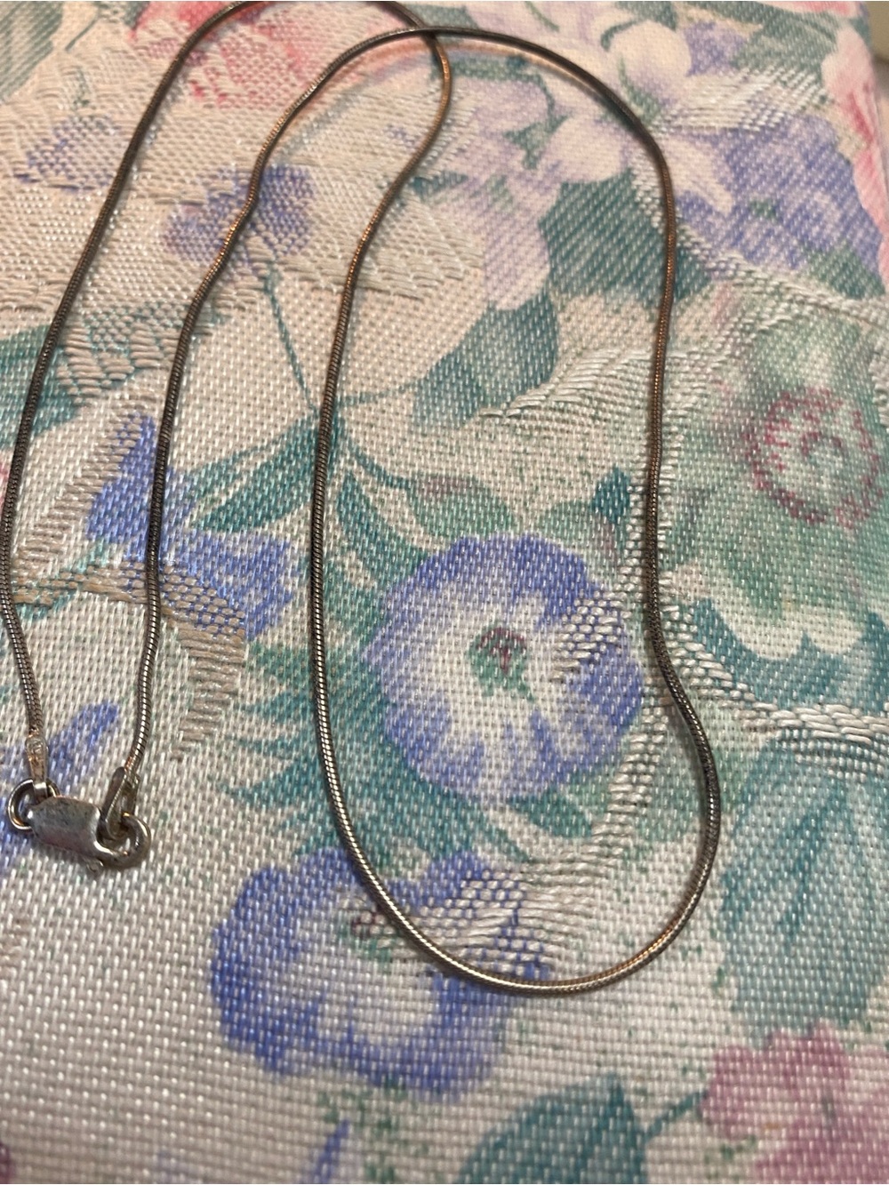 17.5 inch 18kGP necklace/chain